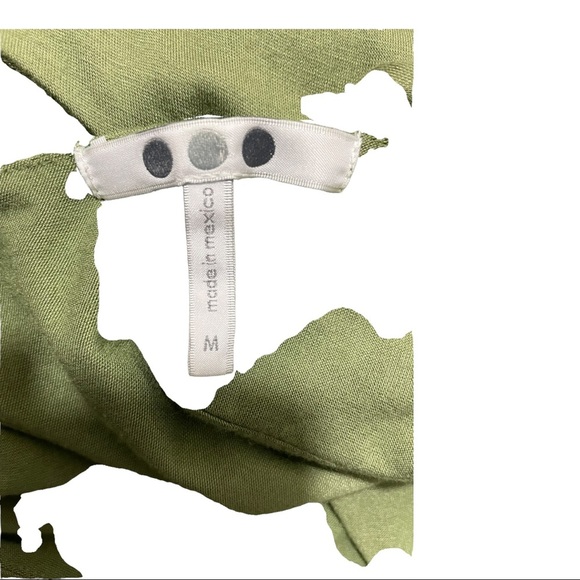 Three dots womens twist front dress olivine color size medium. Sleeveless - Picture 14 of 14